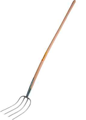 Dunggabel ABT Standard Mistgabel Mistforke,4 Zinken geschmiedet, m. Stiel 1500 g