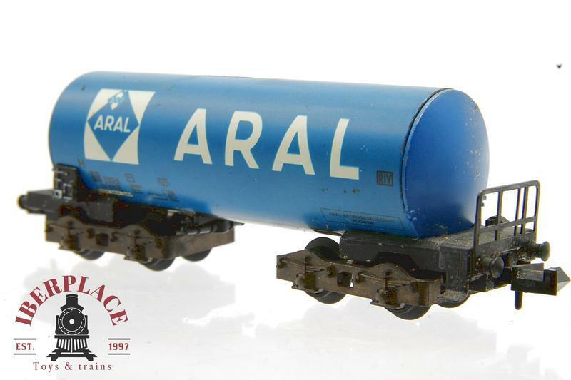 N 1:160 scale Trains Minitrix Electric Wagon Goods Aral DB Essen 510 878 E