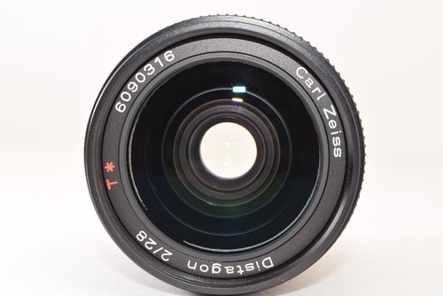 Contax Distagon 28mm f/2 AEG Carl Zeiss Lens C/Y Mount Used - Picture 4 of 10