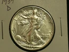 1939-D Sharp High Grade Walking Liberty Half Dollar               (AE11-1)