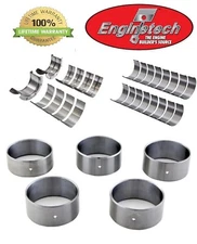 Chevy Bbc 396 402 427 454 Enginetech Rod Main And Cam Bearing Set 1965 - 2000