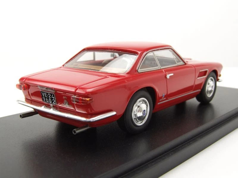 Maserati Sebring II 1963 Rosso Modellino Auto 1:43 Neo Scale Models - Immagine 2 di 4