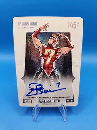 2024 Bo Jackson Battle Arena #BFA-120 Thighs Man - Joe Theismann - Autographed