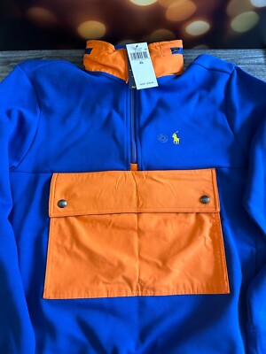 NWT Polo Ralph Lauren 1/4 Zip Men's Sz S Water-Repellent Hybrid