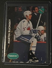 1992 PRO SET PARKHURST MARTIN RUCINSKY #366 ROOKIE CARD. rookie card picture