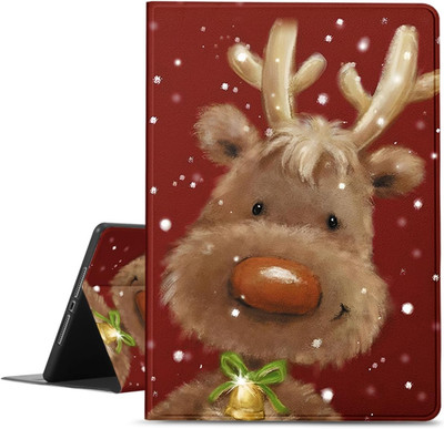 Hülle für Samsung Galaxy Tab A8 10,5'' 2022/2021 SM-X200/X205, Weihnachten Niedlich Renn