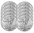 Lot of 10 - 2023 $1 American Silver Eagle 1 oz BU
