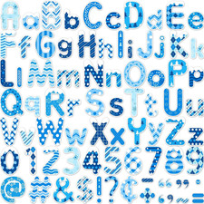 231 Pcs Christmas Bulletin Board Decor Winter Letters Combo Set