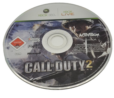 Call of Duty 2 XBox 360 Disk Microsoft -Sehr guter Zustand-