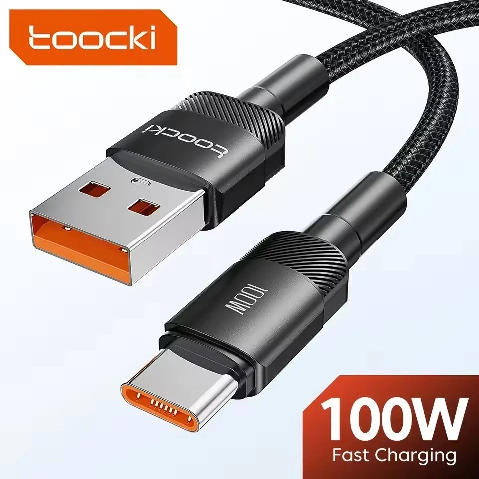 100W USB to Type C Charging Data Cable Fast Charger For iPhone 17 16 15 Samsung