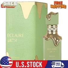 Lattafa Eclaire Pistache for Women Eau de Parfum Spray, 3.4 Ounce / 100 ml