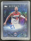 2025-26 Topps Midnight Alex Sarr Sun Signatures Auto Autograph #/12 Wizards