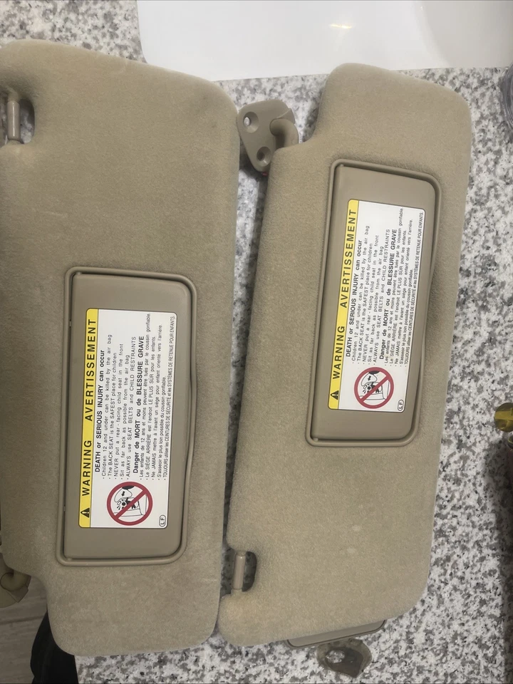 🚘▶️ Juego de parasol izquierdo y derecho LEXUS RX300 1999 - 2003 bronceado Foto 2 de 2