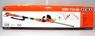 ATIKA HHS 710/56 Heckenschere, Strauchschere, Hochheckenschere, 230V, 710W - Neu