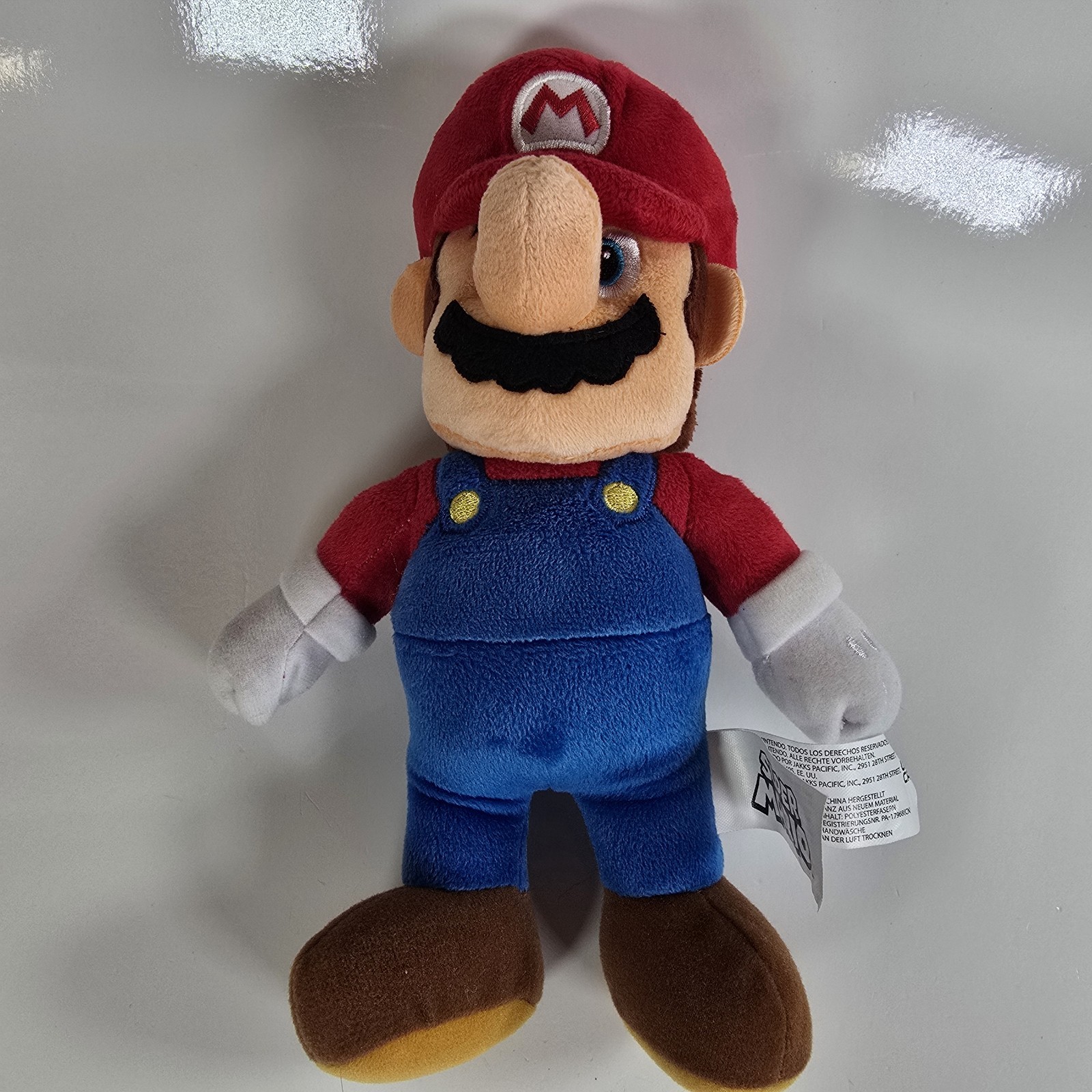 Super Mario Plush 9” Mario Jakks Pacific 2021 Nintendo