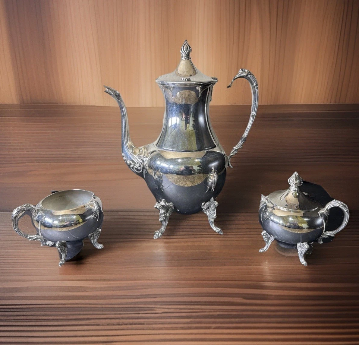Sheridan Silver Plate Tea Set for sale | eBay