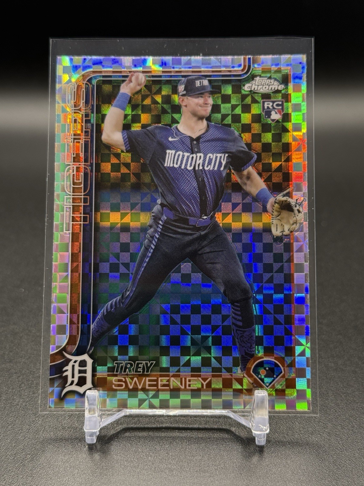 #6 Trey Sweeney X-Fractor (RC) - 2025 Topps Chrome