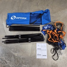 Optima Portable Pickle Ball Net with Carrying Bag Collapsible Tennis