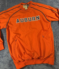 Auburn Tigers Jacket Men's Small Team Issue Pullover Windbreaker Retro 90s VTG