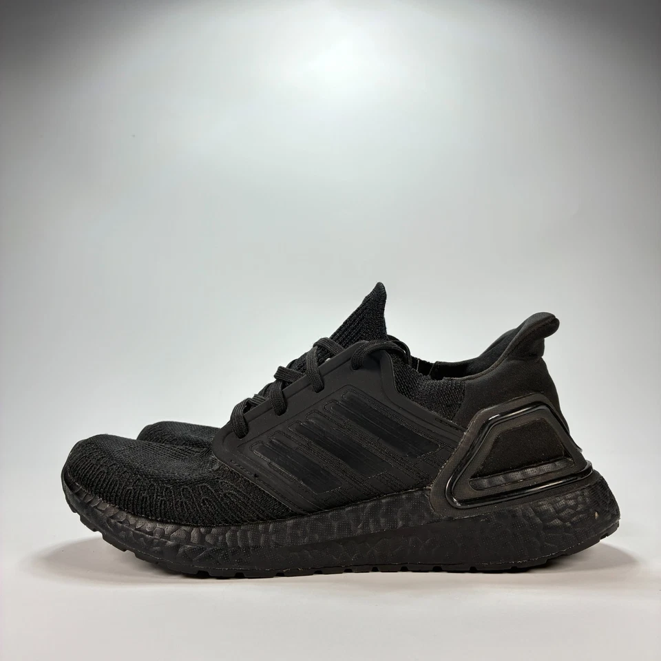 Adidas Ultraboost 20 Triple Black Lace Up Running Shoes FU8498 Women's Size 8 - Image 4 of 4