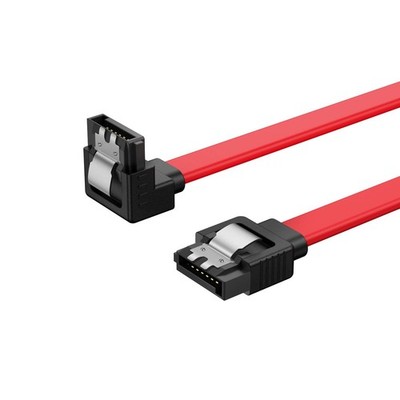 CableCreation SATA III Cable, [2-Pack] 8-Inch/0.6FT 6.0 0.6FT, Red 