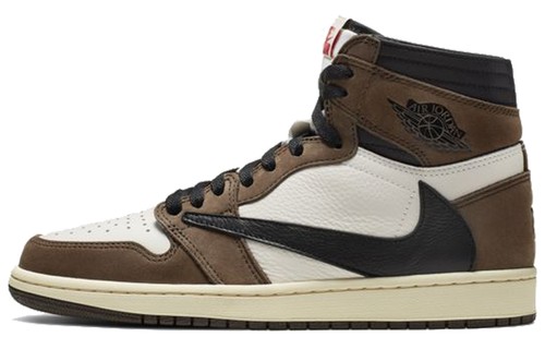 JORDAN 1 Retro High Og Sp Travis Scott Mocha Men CD4487-100 New Authentic - Picture 1 of 6