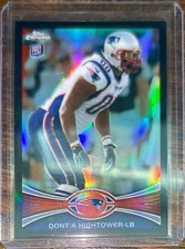 2012 Topps Chrome Dont'a Hightower #219 Rookie Black Refractor /299 (RC)