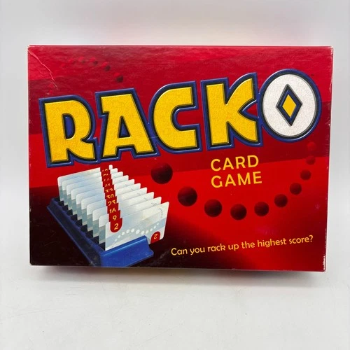 VINTAGE Rack O Card Game COMPLETE Parker Brothers 1997 Racko Numbers