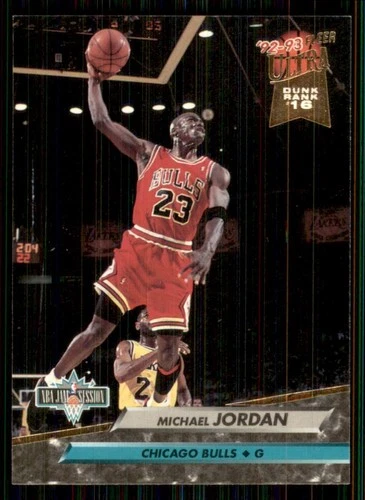 1992-93 Fleer Ultra NBA Jam Session #216 Michael Jordan Chicago Bulls