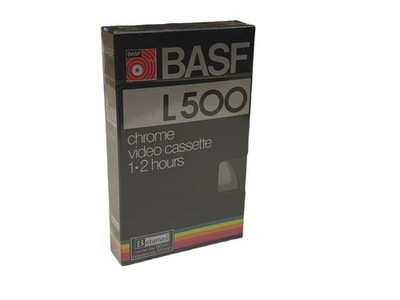 BASF L500 Chromdioxid Video Cassette Beta 130min 150m (NEW)