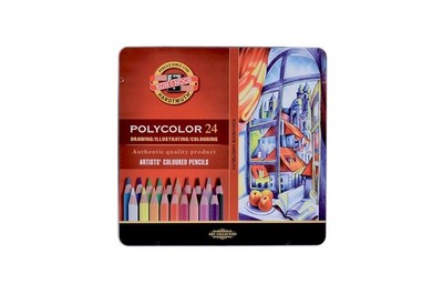 : Polycolor : Artist Coloured Pencils 3824 : Set of 24
