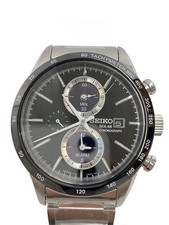 SEIKO Solar Watch/Analog/Stainless Steel/v172-0ap0