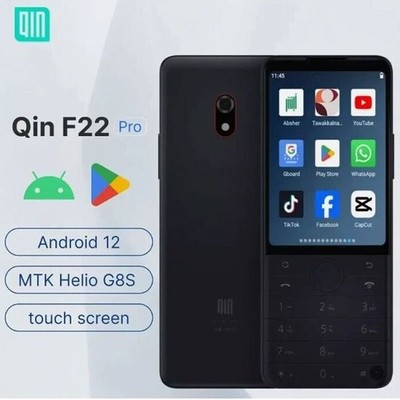 Unlock QIN F22 PRO 4G MINI Android 12 Smartphone Phone Keypad Lightweight Mobile