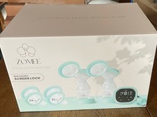 Zomee Z2 Double Electric Breast Pump with Screen Lock New in Sealed Box/Unused 