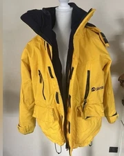 Quark Expeditions Polar Reflective Parka  Ski HikingJacket Womens XS Yellow 