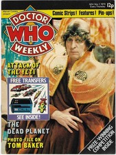 DOCTOR WHO MAGAZINE #4, November 7, 1979! NEAR MINT CONDITION! MARVEL CLASSIC!