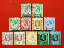 {BRITISH-Malaya-Straits Settlements/Scott #179 199/MINT/CV $39.00/epictronic/JC}