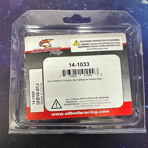 All Balls 14-1033,  IXB10-01J Snowmobile Drive Axle Bearing and Seal Kit