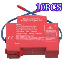 10PCS Portable Aerosol Fire Extinguisher Auto Home Fire Suppression Unit