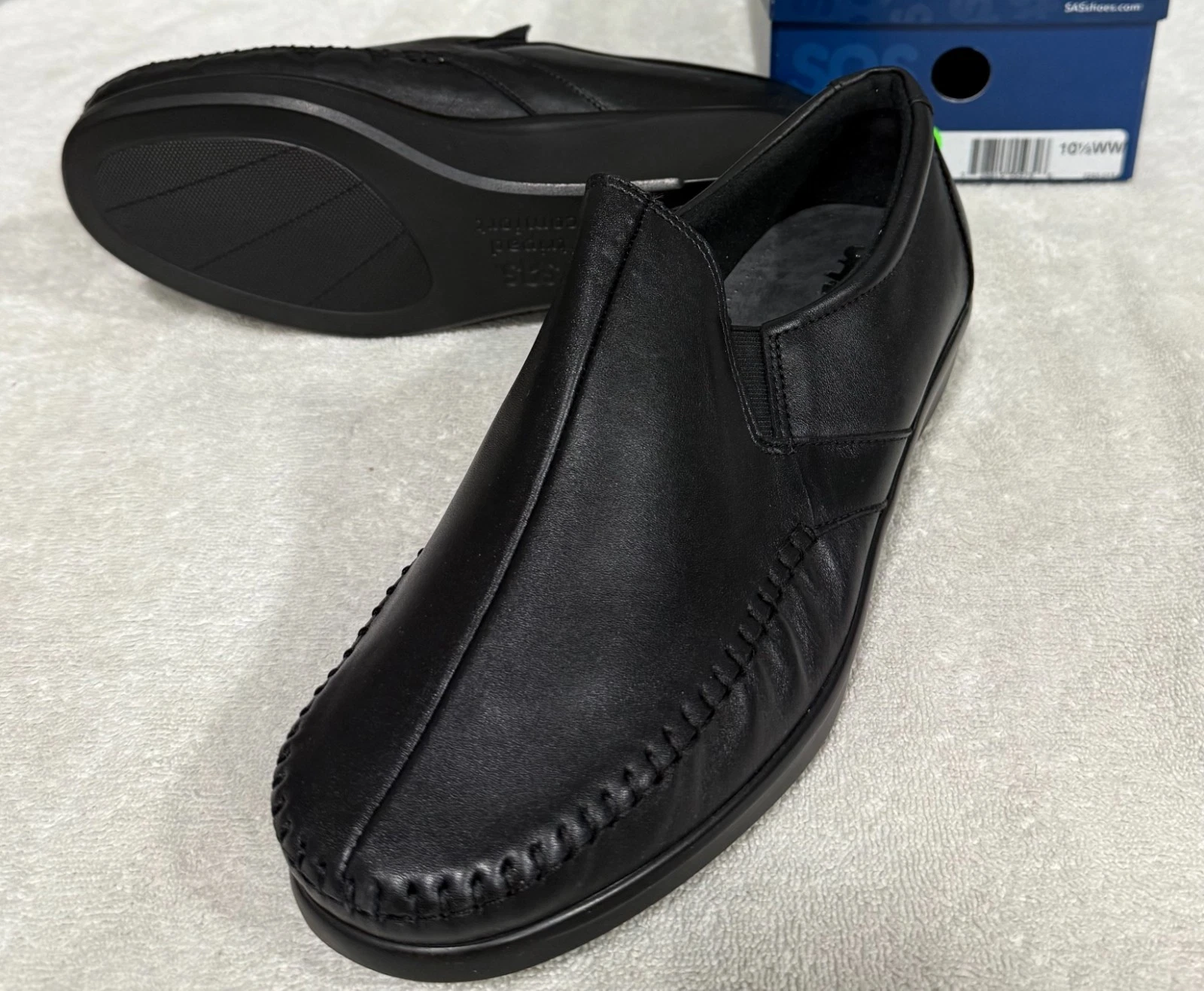 SAS Dream Black 10.5 WW Double Wide Women's Shoes New In Box Free Shipping
Opens in a new window or