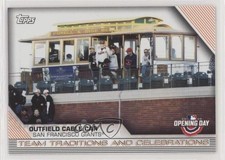 2020 Topps Opening Day Team Traditions and Celebrations Outfield Cable Car 00f2