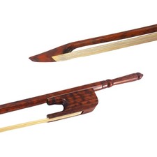 4/4 Violin Bow Baroque Style Snakewood stick Advance Horse Hair Well Balance