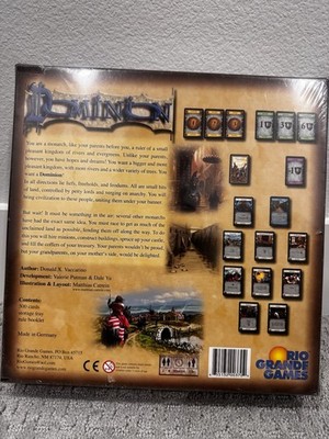 Rio Grande Games Dominion Strategy Board Game Spiel des Jahres Award 2009 13+