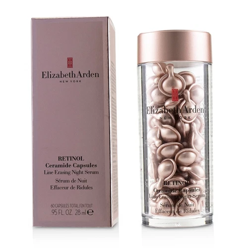 Elizabeth Arden Ceramide Retinol Capsules - Line Erasing Night Serum  60 Caps - Picture 2 of 9