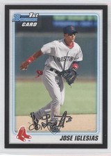 2010 Bowman Prospects Wrapper Redemption Black Jose Iglesias #BP108 0f0