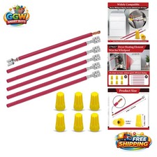 6 Sets of 279457 Dryer Heating Element Wire for Whirlpool   Reliable Replacement