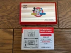 NINTENDO GAME & And Watch Mickey & Donald w/ Manual Booklet 1982 JAPAN Mouse