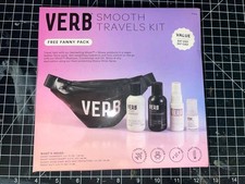 Verb Ghost Smooth Travels Kit Shampoo Conditioner Shine Spray Oil