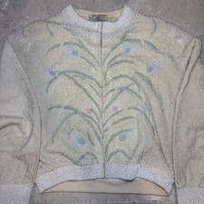 Vintage Gene Shelly's Boutique International California 1950's Hong Kong Beaded