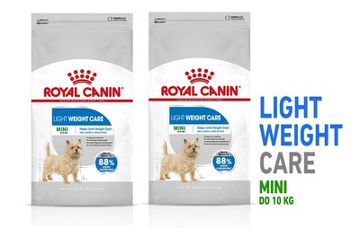 ROYAL CANIN CCN Mini Light Weight Care Trockenfutter für erwachsene Hunde 2x1 kg